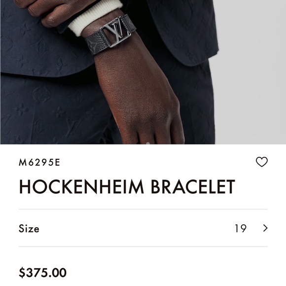 Authentic*l Louis Vuitton HOCKENHEIM BRACELET - Picture 2 of 6